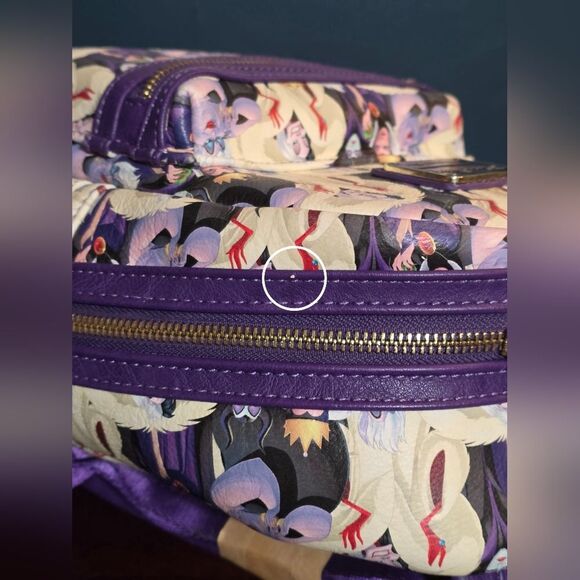 Loungefly Disney Parks Pastel Villains AOP Backpack and Wallet Set main image 14